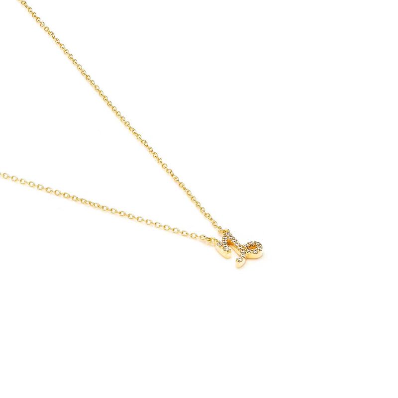 Silk & Steel Capricorn Necklace image number 2